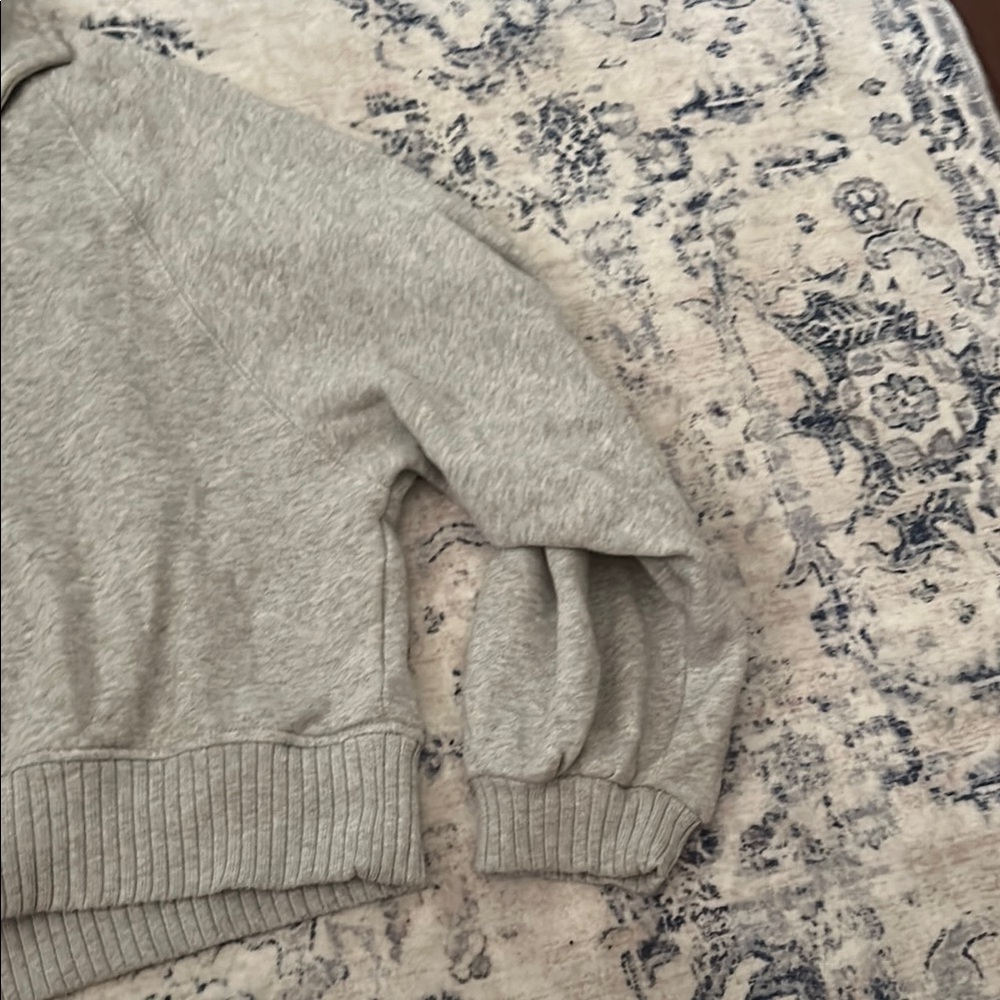 Aerie Gray Pullover Sweatshirt - Picture 3 of 5